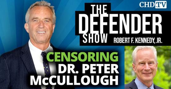 rfk jr peter mccullough censoring podcast feature