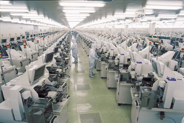 Amkor Technology Koreas production line