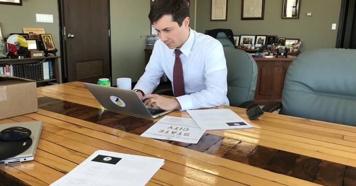 Buttigieg repeatedly praised Israels security arrangements as moving and clear-eyed, said the U.S. could learn something from them, and blamed Palestinians and Hamas for the misery in Gaza. (Photo: Twitter)