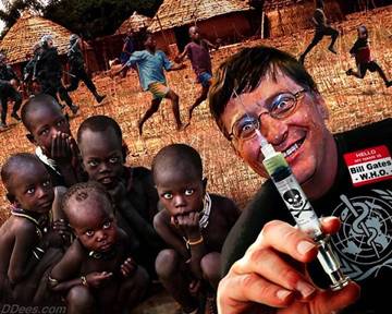 Bill Gates vaccinations in Africa  antivaccine hatred